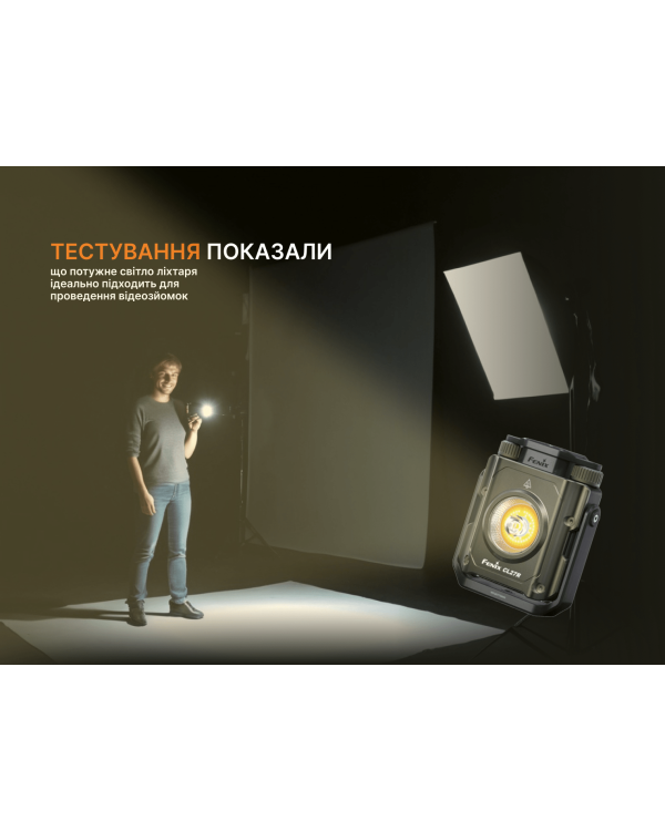 Ліхтар прожектор Fenix CL27R зелений