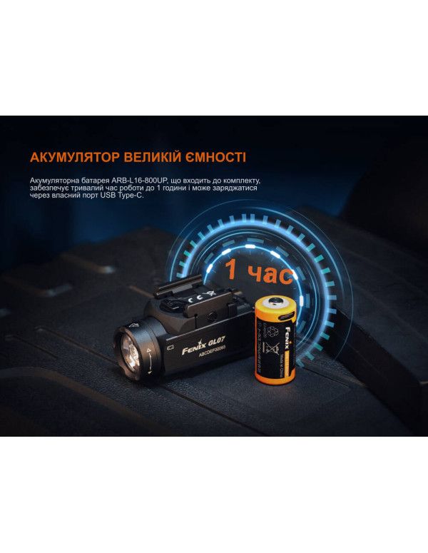 Ліхтар до пістолета Fenix GL07