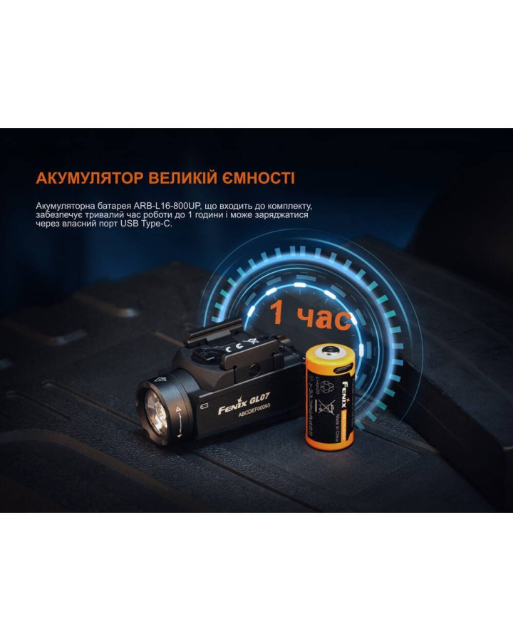 Ліхтар до пістолета Fenix GL07