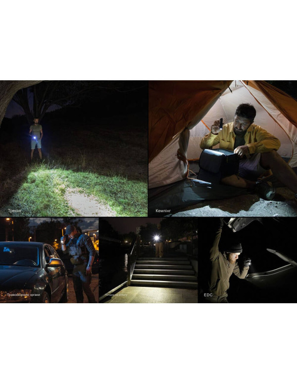 Ліхтар тактичний кишеньковий Fenix PD26R ACE 1300 лм