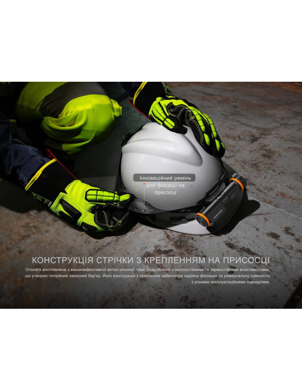 Ліхтар налобний вибухобезпечний Fenix WH35RE