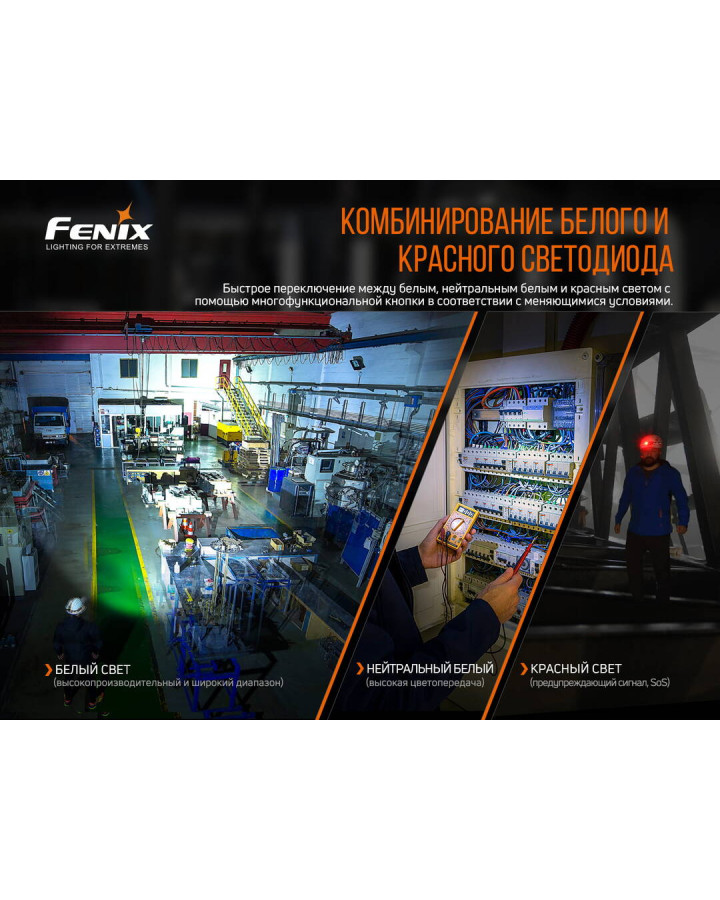 Ліхтар налобний Fenix HM70R