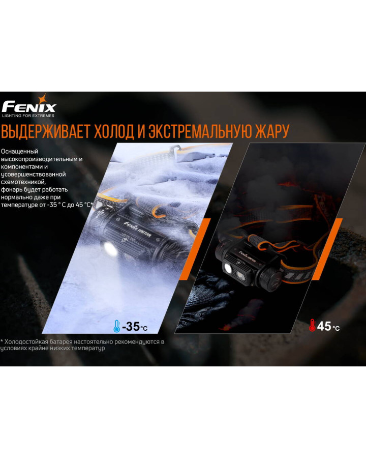 Ліхтар налобний Fenix HM70R