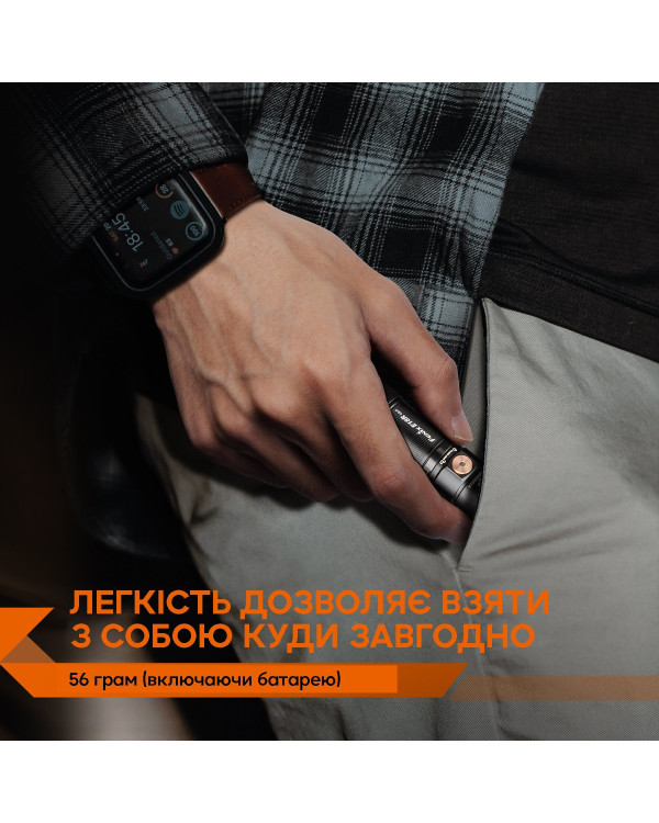 Ліхтар ручний Fenix E18R V2.0