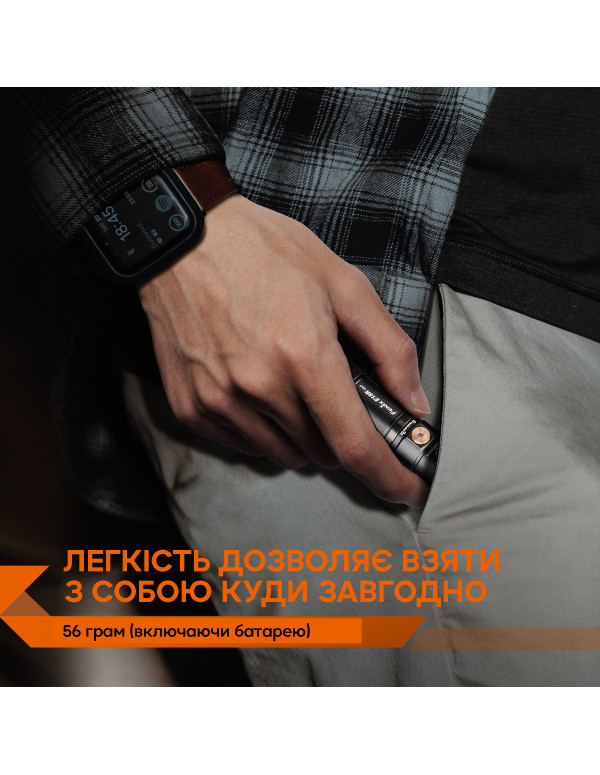 Ліхтар ручний Fenix E18R V2.0