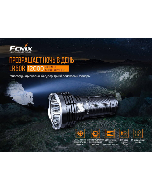 Ліхтар ручний Fenix LR50R