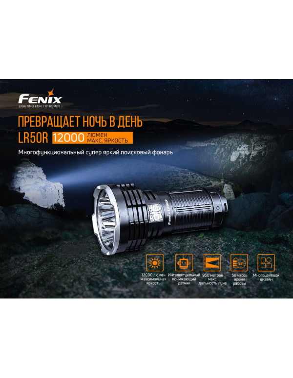 Ліхтар ручний Fenix LR50R