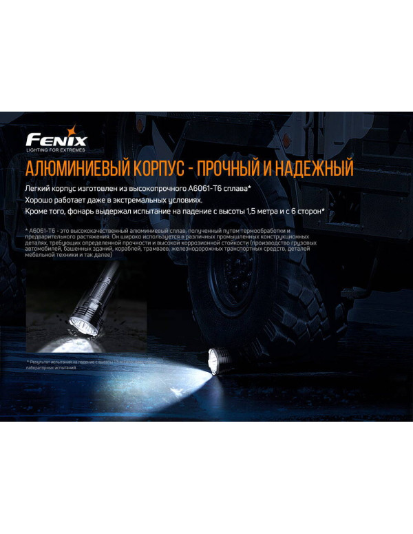 Ліхтар ручний Fenix LR50R