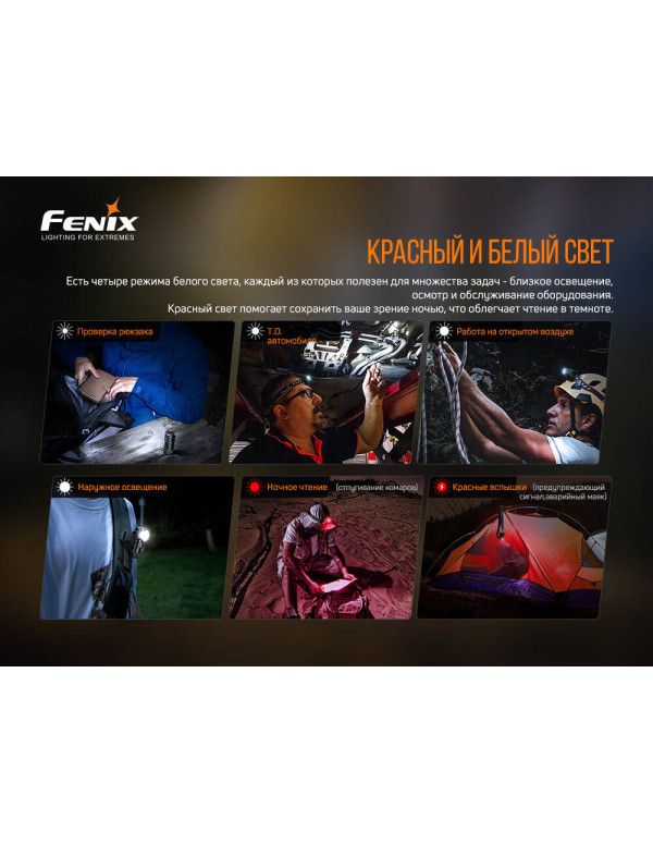 Ліхтар налобний Fenix HM50R V2.0