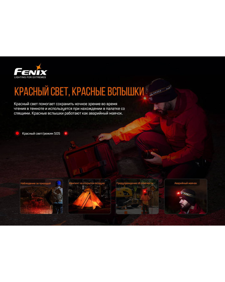 Ліхтар налобний Fenix HM60R
