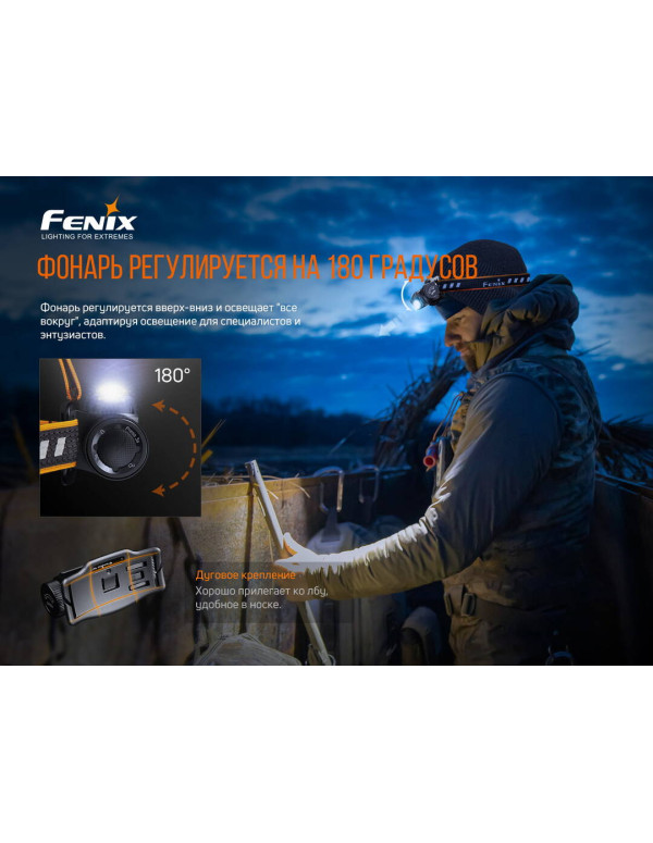 Ліхтар налобний Fenix HM60R