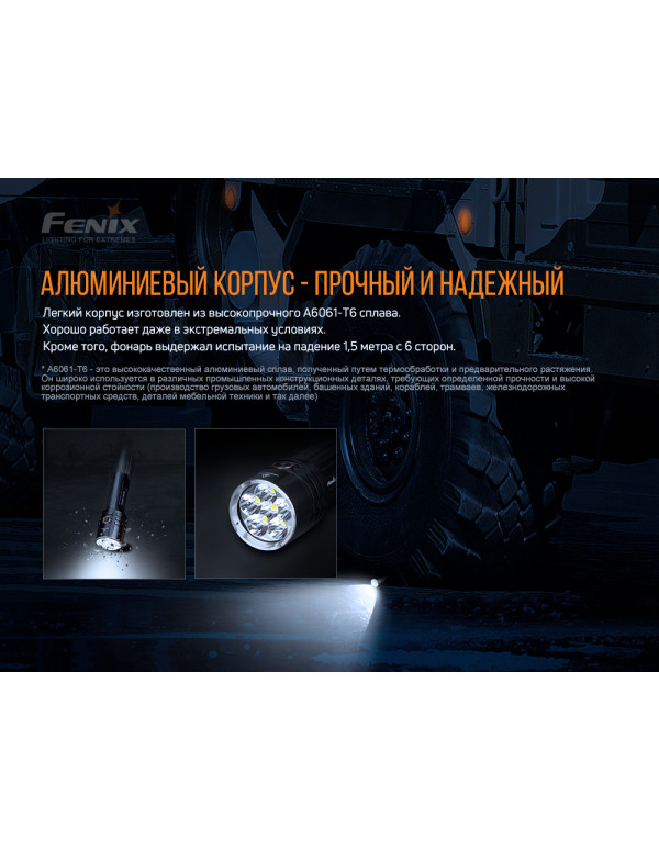Ліхтар ручний Fenix LR35R