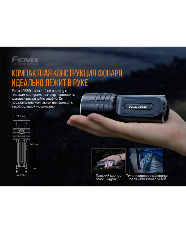 Ліхтар ручний Fenix LR35R