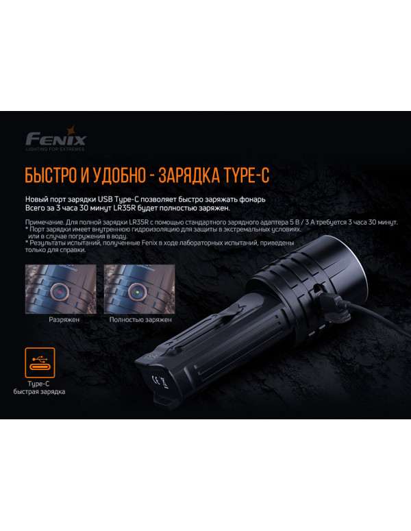 Ліхтар ручний Fenix LR35R