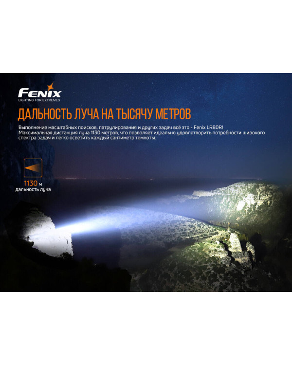 Ліхтар ручний Fenix LR80R