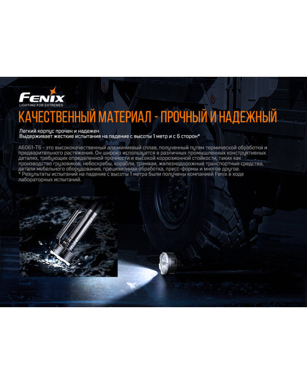 Ліхтар ручний Fenix LR80R