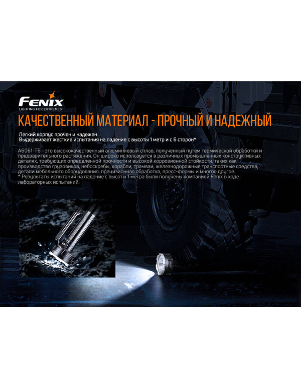 Ліхтар ручний Fenix LR80R