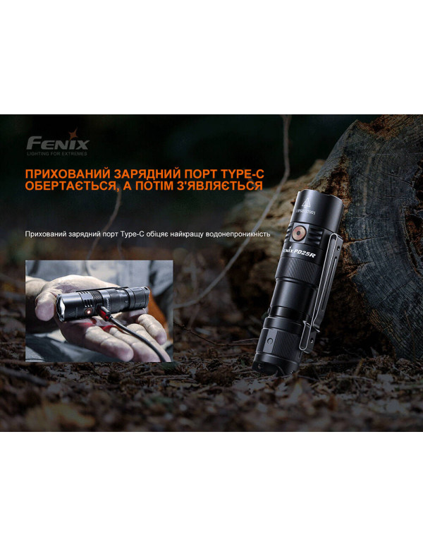 Ліхтар ручний Fenix PD25R