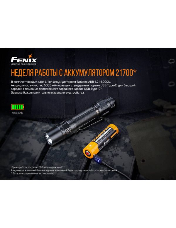 Ліхтар ручний Fenix PD36TAC