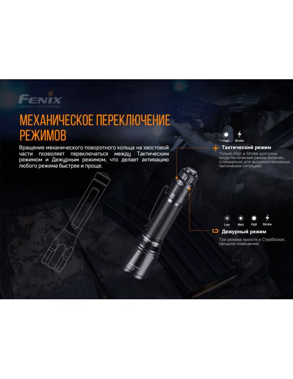 Ліхтар ручний Fenix TK11 TAC