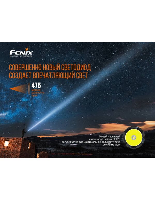 Ліхтар ручний Fenix TK20R V2.0