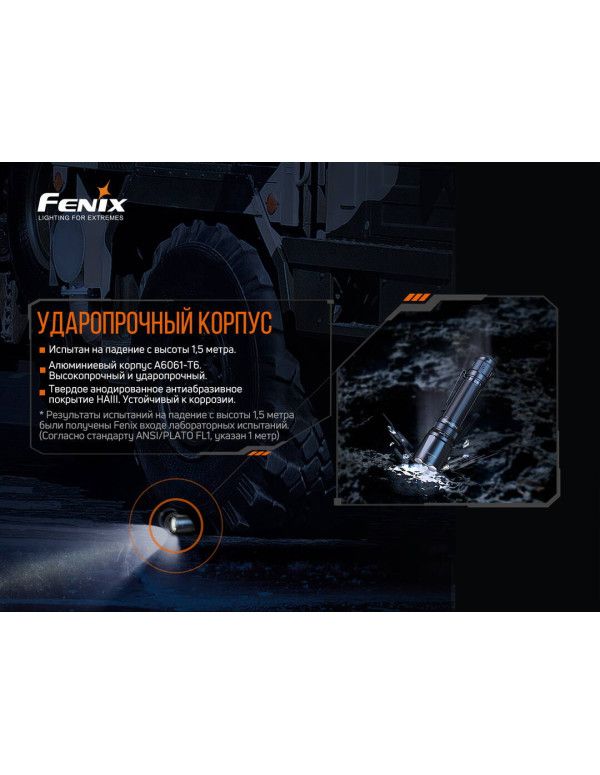 Ліхтар ручний Fenix TK20R V2.0