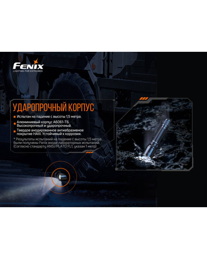 Ліхтар ручний Fenix TK20R V2.0