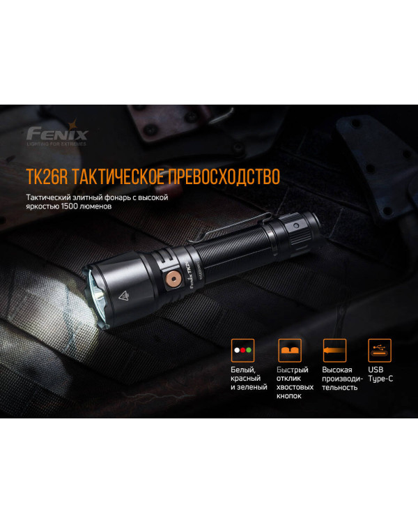Ліхтар ручний Fenix TK26R