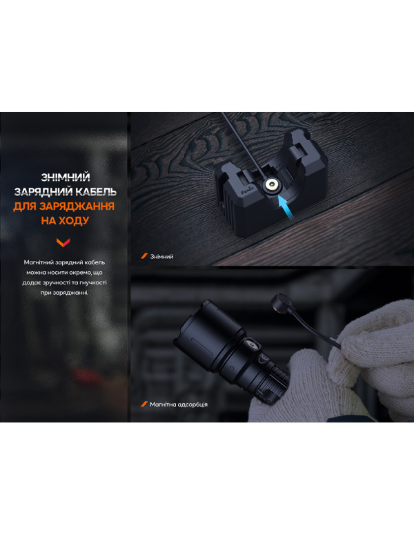 Ліхтар професіональний Fenix WF26R з магнітною зарядкою