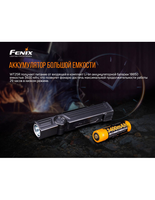 Ліхтар ручний Fenix WT25R