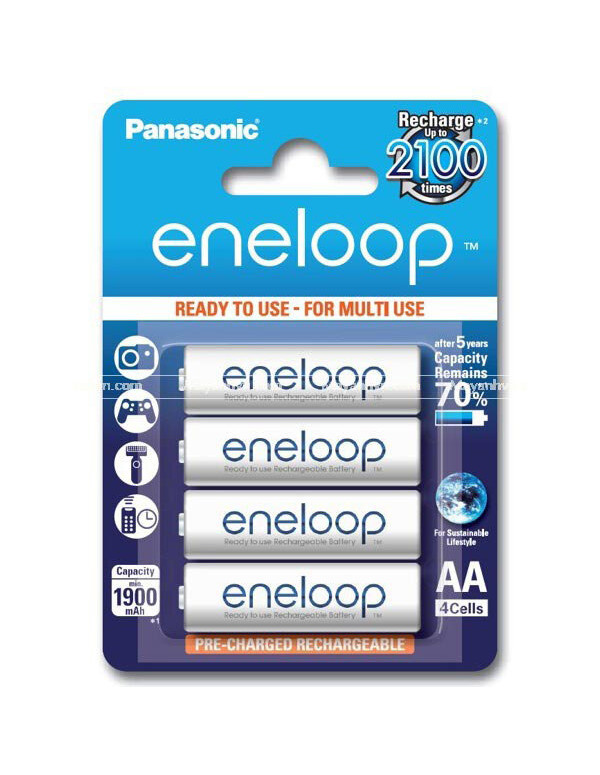 Акумулятор Panasonic Eneloop AA 1900 4BP mAh NI-MH блистер 4 шт