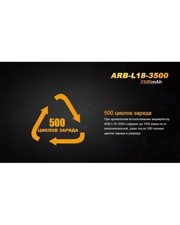 Акумулятор 18650 Fenix (3500 mAh)