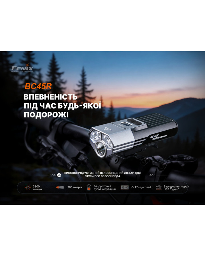 Велофара Fenix BC45R