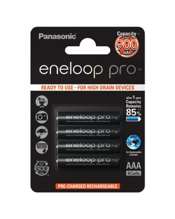 Акумулятор Panasonic Eneloop AAA 930mAh Ni-MH 1 шт