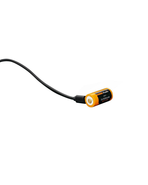 Акумулятор 16340 Fenix (700 mAh) micro usb зарядка