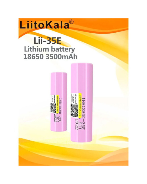 Акумулятор LiitoKala Lii-35E 18650 3500mah