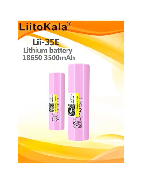 Акумулятор LiitoKala Lii-35E 18650 3500mah