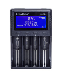 Зарядний пристрій Liitokala Lii-PD4+car EU charger Зарядний пристрій Liitokala Lii-PD4+car EU charger