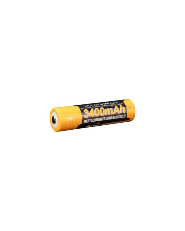 Акумулятор 18650 Fenix (3400 mAh) Type-C V3.0