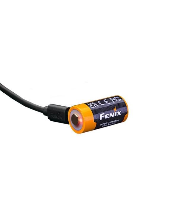 Акумулятор 16340 Fenix 800 UP mAh Li-ion Type-C