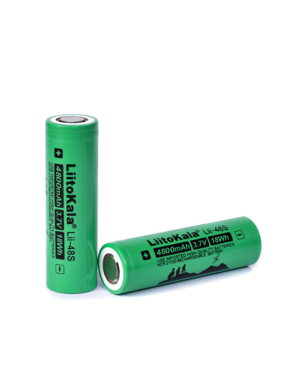 Акумулятор літій-іонний LiitoKala Lii-48S 21700 на 4800мАг