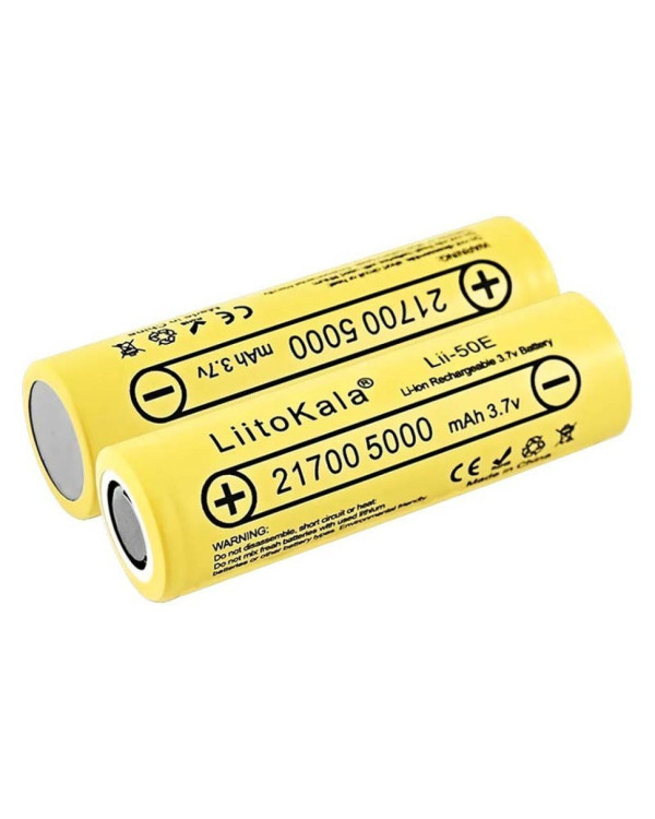 Акумулятор LiitoKala Lii-50E 21700 5000mah battery