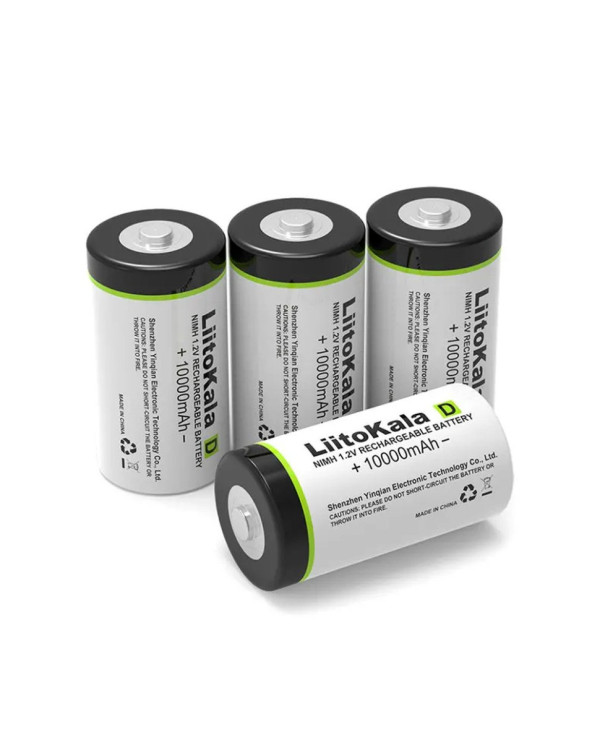 Акумулятор LiitoKala D на 10000мАг 1.2V