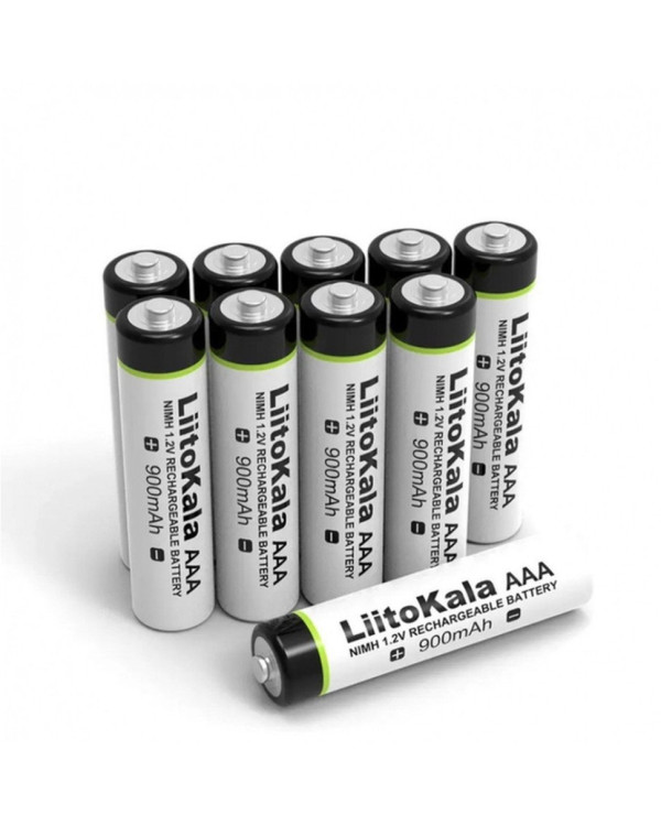 Акумулятор LiitoKala AAA на 900мАг 1.2V
