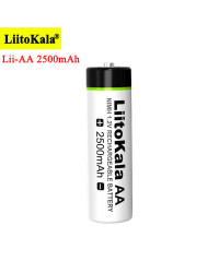 Пальчиковий акумулятор LiitoKala AA на 2500мАг 1.2V Пальчиковий акумулятор LiitoKala AA на 2500мАг 1.2V