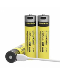Акумулятор літій-іонний LiitoKala Lii-35S type c 18.5*72mm на 3500мАг