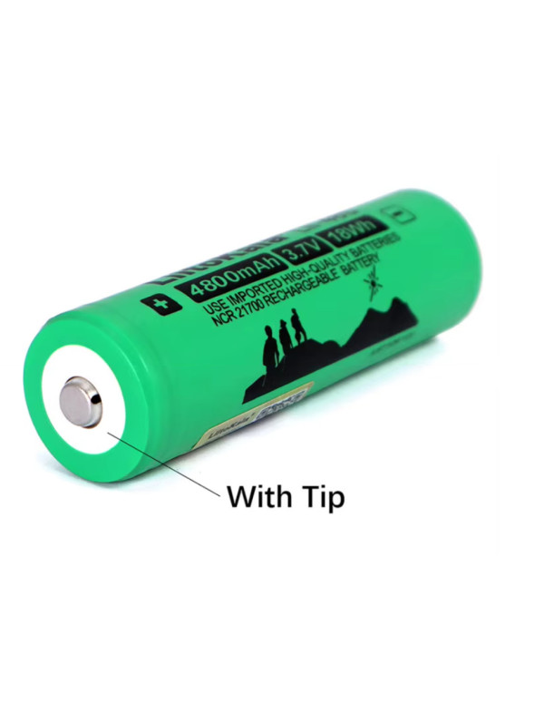 Акумулятор літій-іонний LiitoKala Lii-48S 21700 на 4800мАг