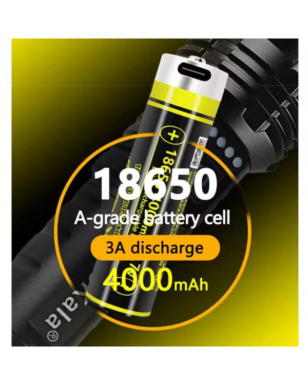 Акумулятор LiitoKala USB-King4000 18650 на 4000 mAh з USB