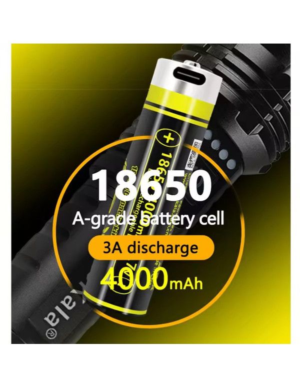 Акумулятор LiitoKala USB-King4000 18650 на 4000 mAh з USB