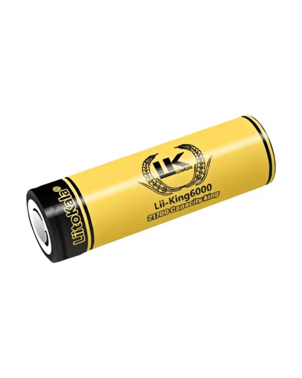 Li-ion Акумулятор високої ємності LiitoKala King6000 21700 на 6000 mAh